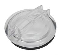 Rackumic Tapa de bomba de piscina SPX3100D para Hayward Super II SP3000 Series cubierta de filtro roscado de policarbonato transparente de 7-1/8 pulgadas con junta tórica