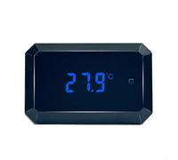 Rackumic Termómetro digital LED inalámbrico para pecera, lectura precisa de la temperatura del agua, compacto para acuarios, varios tamaños, pantalla de bajo consumo, control táctil (℃)