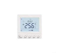 Rackumic Termostato inteligente de calefacción por suelo de agua, dispositivo programable habilitado para WLAN con asistente de voz y control de aplicación de pH para calefacción por suelo radiante