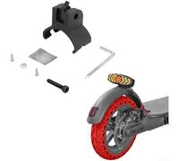 Rackumic Trasero para FENDER Soporte de montaje para Xiaomi para M365 Pro para NINEBOT MAX Scooter eléctrico Soporte de luz trasera Placa fija Material ABS Negro 11x11x4cm 50g Ligero Mejora la