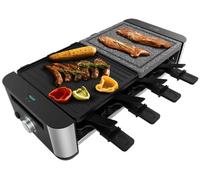Raclette Cheese&Grill 16000 Mixgrill 1400W Grill (Negro/Inox) - CECOTEC