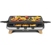 Raclette Tefal Gourmet 8 tazas profundas 3 en 1 1350 W Gris