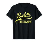 Raclette Therapy Fromage Montagne Humour Vacances Ski Camiseta
