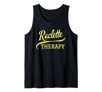 Raclette Therapy Fromage Montagne Humour Vacances Ski Camiseta sin Mangas
