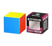 Racocou 6x6, 7x7, 9x9, 10x10, 11x11, 14x14, 15x15, Cubo de Speed, Adecuado para educación y reducción de estrés Creativa. Juguetes para niños, Juguetes educativos.,Cromo