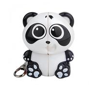 Racocou Animales, tridimensionales, Formas Divertidas y extrañas, Cubo de Speed de 2 Capas, Giro, Juguete de estrés y lógica, para Fines educativos y reducción Creativa del estrés,Gris