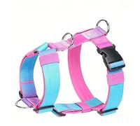 Racocou Arnés antitirones para Perros, Modelo en Y Regulable por Delante, Robusto y cómodo - Ideal para Perros medianos y Grandes, Correr y Senderismo.,Rosado,M