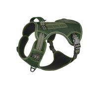 Racocou Arnés de elevación para Perros, Eslinga de Cuerpo Completo con asa para Perros Grandes, Soporte para Artritis y Lesiones en Las articulaciones, Perros Mayores y discapacitados,Verde,M
