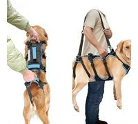 Racocou Arnés de elevación para Perros, Eslinga Transpirable de Soporte Completo con Correas y Asas Ajustables, para Todas Las Mascotas de Menos de 90 Libras,L