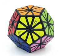 Racocou Crisantemo Cinco, dodecaedro. Cubo de Velocidad. Juguete Educativo, Adecuado para el Aprendizaje, la liberación Creativa del estrés y el Juego Infantil.,Gris