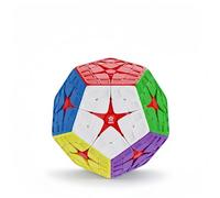 Racocou Cubo de Speed, 4x4, 5x5, 6x6, dodecaedro, Juguete Educativo, lógica, Entrenamiento Mental, competición de Velocidad, Regalo, Desarrollo Cerebral,Negro