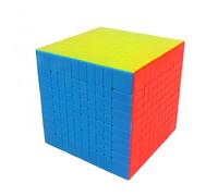 Racocou Cubo de Speed, 8x8, 9x9, 10x10, 11x11, Juguete Educativo, Entrenamiento, Competencia, Velocidad, Alivio del estrés, Pensamiento lógico,Latón