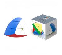 Racocou Cubo de Velocidad de Cinco Ejes, Forma magnética Irregular, Adecuado para niños y Adultos, para educación, Alivio del estrés y Entrenamiento lógico,Azul