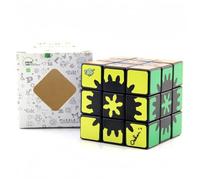 Racocou Cubo mágico 3x3, Engranajes Negros Ocultos, Juguete Educativo y de Inteligencia, Entrenamiento para aliviar el estrés y competición, Regalo para el Desarrollo del Cerebro