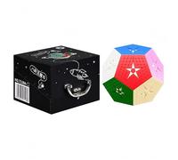 Racocou Cubo mágico Multicolor de Doce Caras, Forma Especial de Cinco en Ocho Niveles. Adecuado para educación, Creatividad, relajación y Juegos Infantiles.