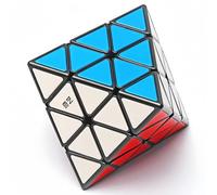 Racocou Cubo mágico octaédrico, Giro de competición de Forma Especial, Adecuado para niños y Adultos, Uso Educativo, Alivio del estrés, Ejercicio del Pensamiento lógico