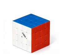 Racocou Cubo rápido magnético con Pegatinas de PVC, Entrenamiento Cerebral de Alta dificultad, Adecuado para niños y Adultos, Utilizado para educación, Alivio del estrés y Entrenamiento lógico,Latón