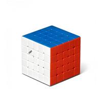 Racocou Cubo rápido magnético con Pegatinas de PVC, Entrenamiento Cerebral de Alta dificultad, Adecuado para niños y Adultos, Utilizado para educación, Alivio del estrés y Entrenamiento lógico,Bronce