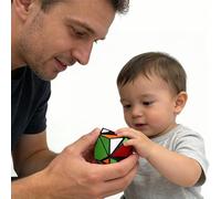 Racocou Eje Inclinado 2x2x2, Gris, Cubo Speed, Ultra Ligero de 86 g, Adecuado para Fines educativos, Alivio Creativo del estrés y Juguetes para niños.