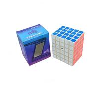 Racocou El Cubo de Color primario 4X5X6 de función Completa y Velocidad Desigual es Adecuado para Uso Educativo, Alivio Creativo del estrés y Juguetes para niños pequeños,Clear