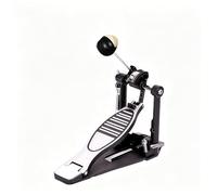Racocou Pedal de Bombo Doble Cadena Pedal de Batería Simple para Adultos Principiantes Ajuste Universal Pedal de Pie para Batería con Mazas Suave Duradero de Alta Resistencia Antideslizante