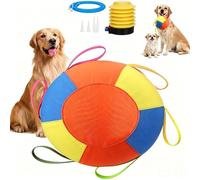 Racocou Pelota de pastoreo para Perros Resistente a desgarros, Pelota de Entrenamiento para Perros con Cuerda para Pastor, Perro de Ganado y Todas Las Razas Grandes, Juego Interactivo al Aire Libre,M