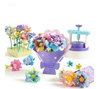Racocou Taller de Arte Floral Artesanal, Tienda de Flores para niños con prensador, Materiales DIY para arreglos Florales, Juguetes educativos (Apto para Mayores de 3 años)