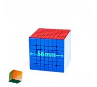 Racocu Cube 7 capas, tamaño pequeño 56MM, imán global, soporte de doble sistema, adecuado para la educación y la relajación creativa. Juguete para niños