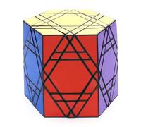 Racocuello Hexagrama prisma hexagonal, forma irregular, velocidad del cubo, adecuado para la educación y la relajación creativa