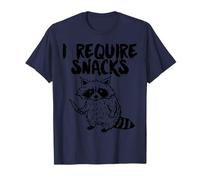 Racoon I Require Snacks Camiseta