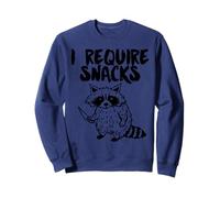 Racoon I Require Snacks Sudadera