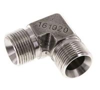 Racor acodado 90deg G3/4'' Acero inoxidable alta presión 60° Cono 325bar (4566.25psi) Hidráulico