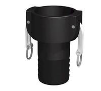Racor Camlock tipo "C" - 3" con salida portagoma de 75 mm