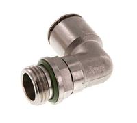 Racor de 16mm x G1/2'' 90deg con rosca macho Latón FKM Giratorio