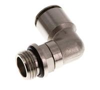 Racor de 16mm x G1/2'' 90deg con rosca macho Latón NBR Giratorio