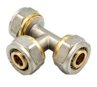 Racor de compresión PEX, Variante: Te para PEX 20x20x20
