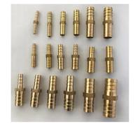 Racor de Espiga para Manguera de Latón, 5 uds. De espiga for manguera de latón, adaptadores iguales y reductores for agua, Gasóleo, 4-19mm(12mm To 10mm Barb)