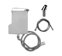 Racor de manguera Gessi Securflex, Rosette CONO, para borde de bañera, dimensión interna mínima>50 mm, 735, 01773279, Color: Blanco CN