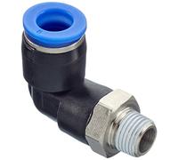 RACOR ROSCADO CODO PLASTICO T-8, R-1/8 - Unid: 10