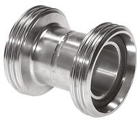 Racor sanitario 130 X 1/4'' DN 100 Acero inoxidable EPDM