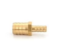 Racores de empalme con espiga de latón, Adaptador reductor de lengüeta for manguera latón, for aire, agua, combustible, varios tamaños, paquete 5 o 10(19mm*10mm,10pcs)