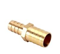 Racores de empalme con espiga de latón, Conexiones métricas macho de latón, paquete 5, tono dorado, 4mm-12mm, espiga for manguera, rosca M8-M20, diámetro exterior 8-10mm(M14x2,OD 10mm)