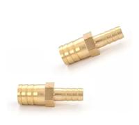 Racores de empalme con espiga de latón, Empalmador reductor de púas for manguera latón en varios tamaños, paquete 5 o 10 piezas(19mm*12mm,10pcs)