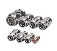 Racores Para Manguera Neumática,Conectores Rápidos de Empuje Recto Servicio Pesado 4-16 mm - Kit de Reparación Para Manguera Neumática - Para Camiones Frenos Coche Climatización Reparación Montaje