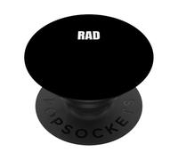 RAD 80s Retro Slang para Radical PopSockets PopGrip Adhesivo