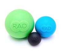 RAD Rounds I Myofascial Release Tools, Set of 3 I Multiple Densities I Self Massage Mobility and Recovery