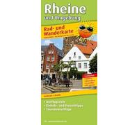 Rad- und Wanderkarte Rheine und Umgebung 1 : 50 000: Mit Ausflugszielen, Einkehr- & Freizeittipps (Rheine and the surrounding area)