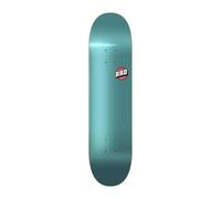 RAD Unisex - Adultos en Blanco Logo Skateboard Teal Maple, 7.75"