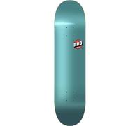 RAD Unisex - Adultos en Blanco Logo Skateboard Teal Maple, 8 Pulgadas