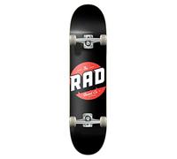 RAD Unisex - Adultos Logo Progressive Skateboard Negro 8.125